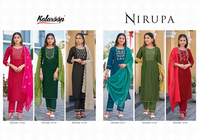 Kalaroop Nirupa By Kessi Readymade Salwar Suits Catalog